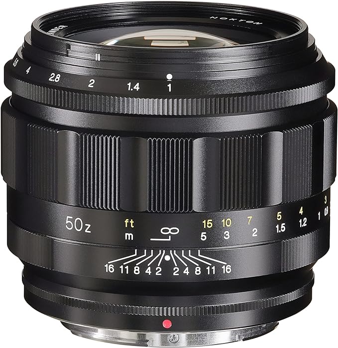 VOIGTLANDER Nokton 50mm F1 Asph Nikon Z Mount Lens Manual Focus FX