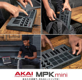 AKAI MPK Mini MK3 mkIII GRAY LIMITED Compact Keyboard 25-key Pad Controller